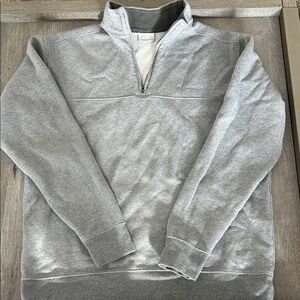 Columbia Men's Gray Zip-Up Sweater